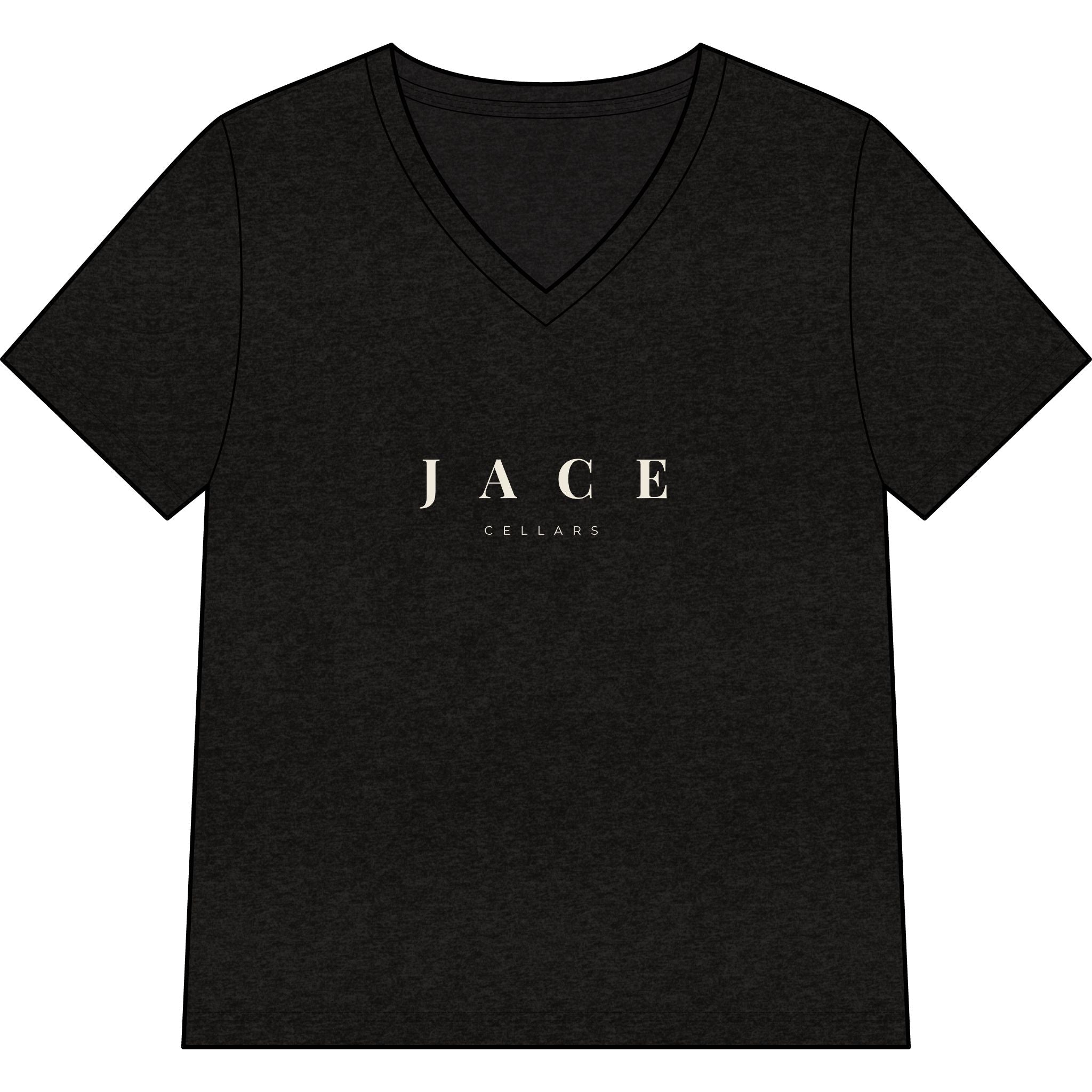 JACE Cellars "Your Dreams, Bottled." Women's V-Neck Tee