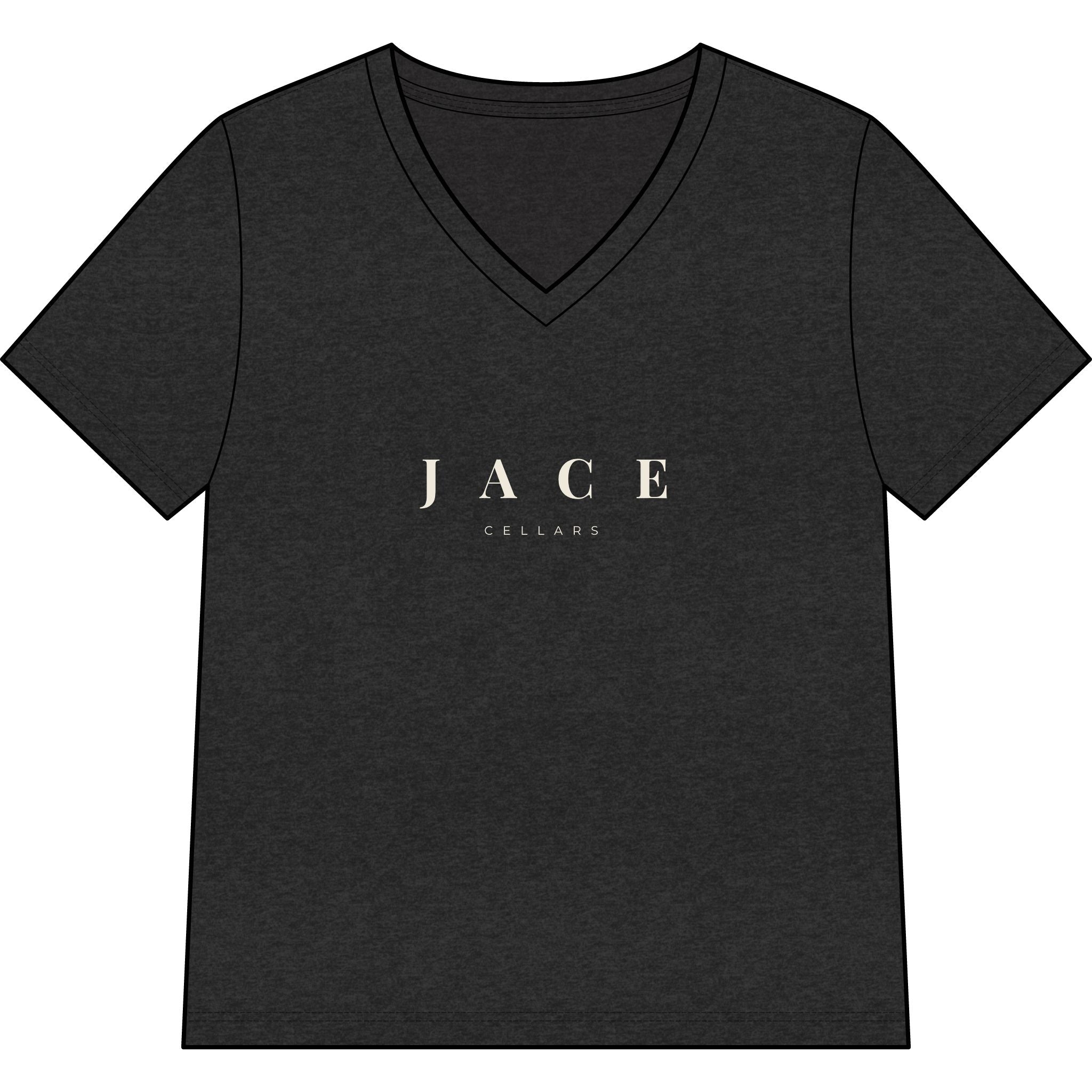 JACE Cellars "Your Dreams, Bottled." Women's V-Neck Tee