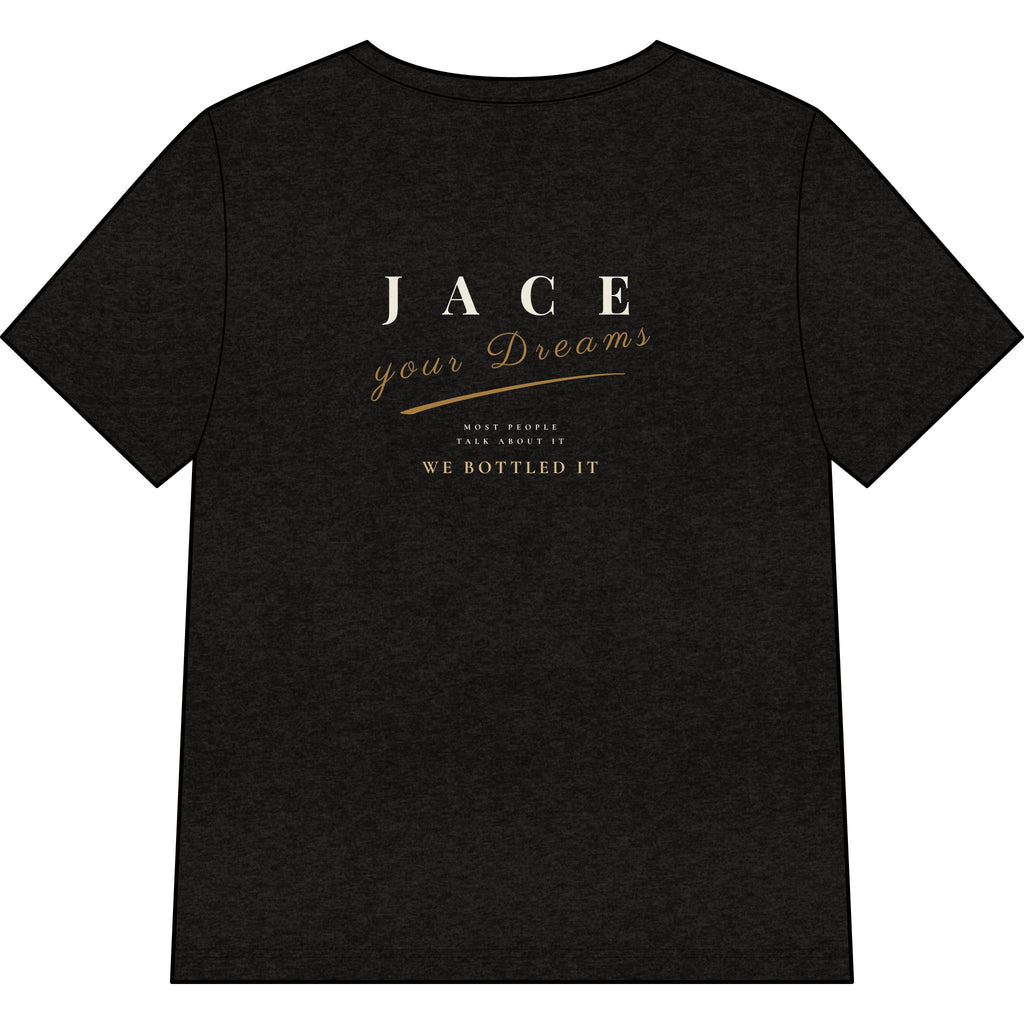 JACE Cellars "Your Dreams, Bottled." Women's V-Neck Tee