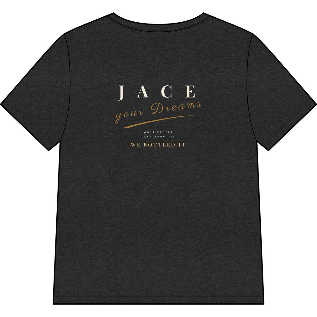 JACE Cellars "Your Dreams, Bottled." Women's V-Neck Tee