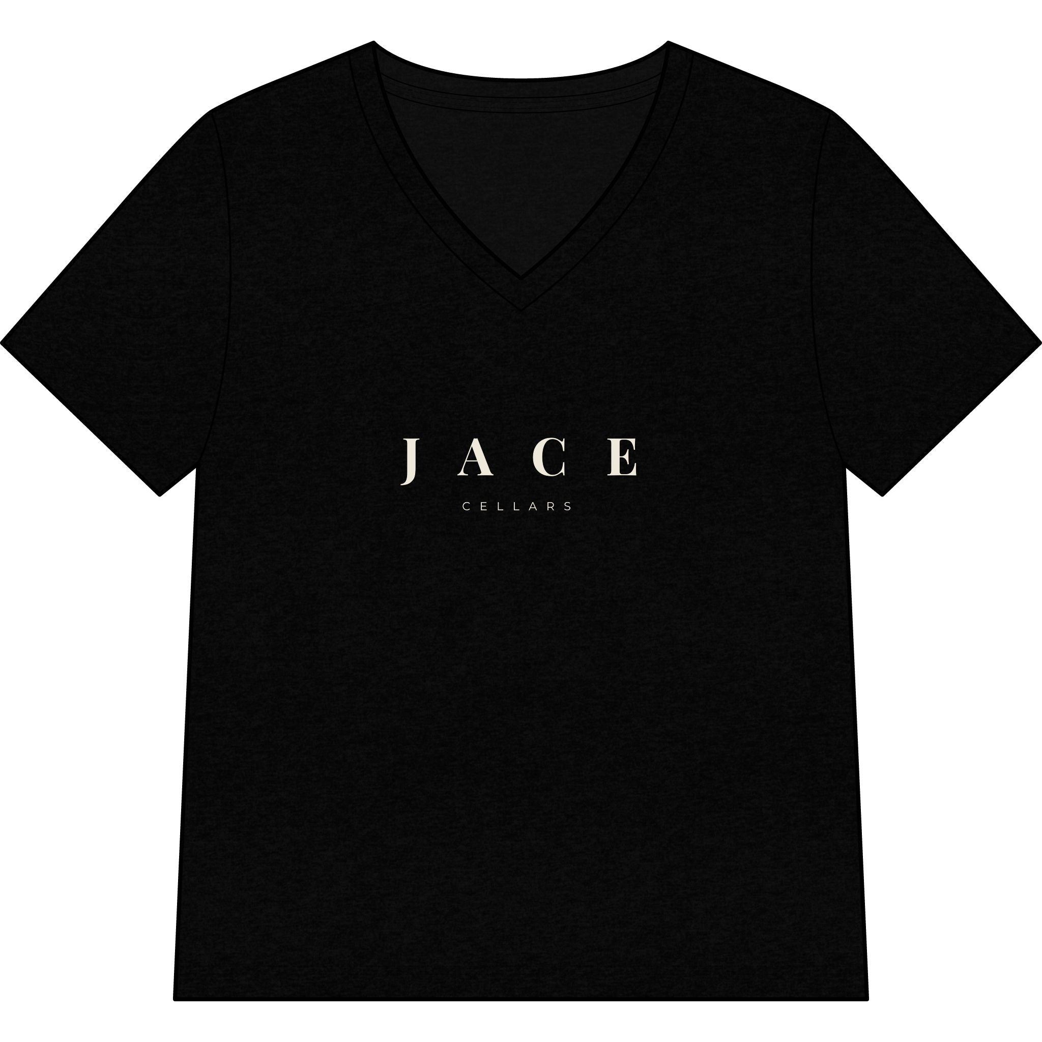 JACE Cellars "Your Dreams, Bottled." Women's V-Neck Tee